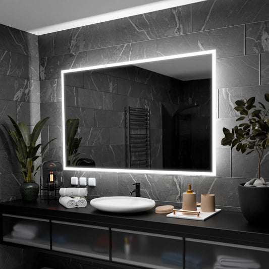 Miroir de salle de bain avec LED – Boston